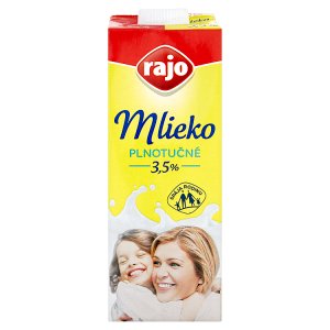 Rajo Trvanlivé mlieko 1 l