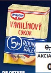 Vanilínový cukor multipack