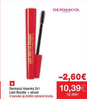 Dermacol riasenka 2v1 Lash Booster + sérum