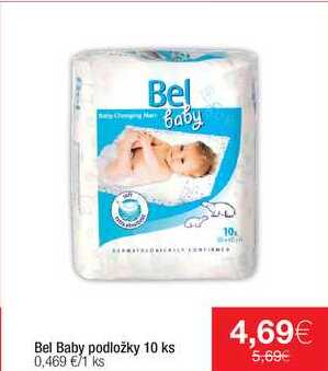 Bel Baby podložky 10 ks  