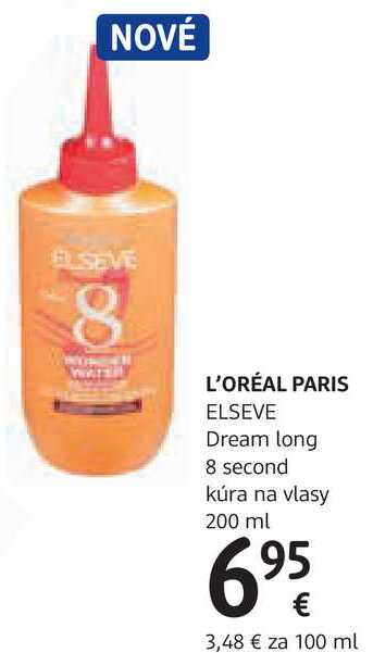 L'ORÉAL PARIS ELSEVE Dream long 8 second kúra na vlasy, 200 ml 