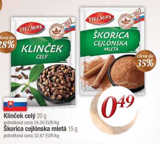 Škorica cejlonska mletá 15 g