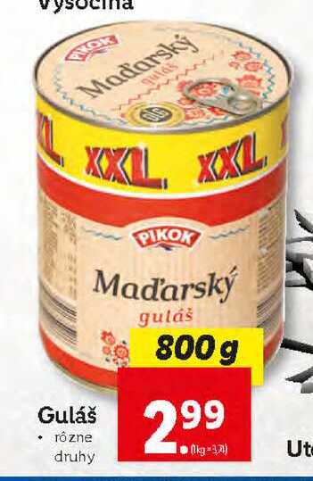 Guláš 800 g