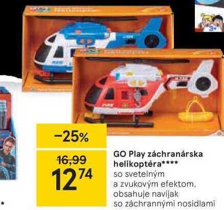 GO Play záchranárska helikoptéra