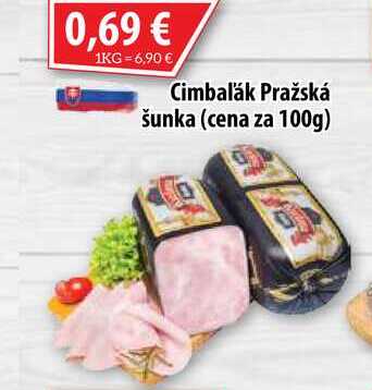 Cimbalák Pražská šunka 100 g