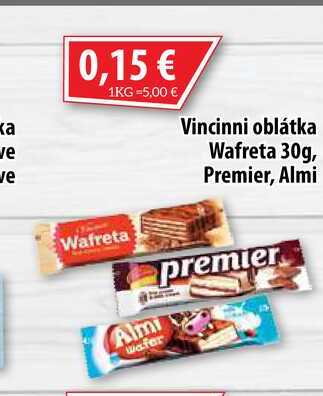 Vincinni oblátka Wafreta 30 g