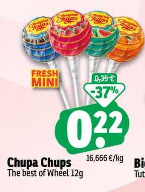 Chupa Chups The best of Wheel 12g