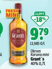 Grant's 40% 0,7L