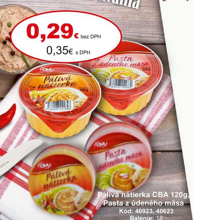 Páliva nátierka CBA 120g