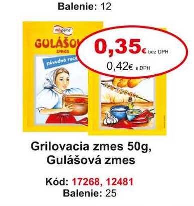 Grilovacia zmes 50g