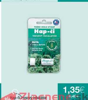 Hap-či nosový Inhalátor