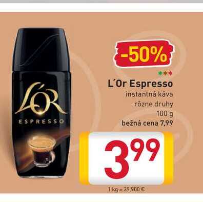 L'Or Espresso 100 g