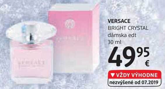 VERSACE BRIGHT CRYSTAL dámska edt, 30 ml 