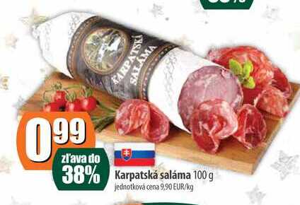 Karpatská saláma 100 g
