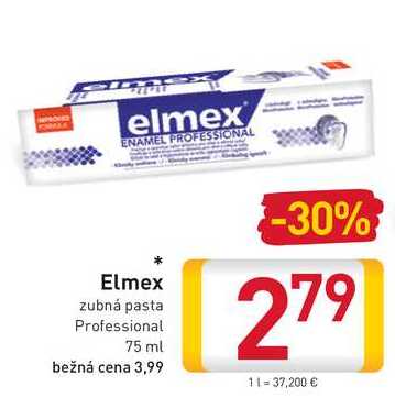   Elmex zubná pasta Professional 75 ml  