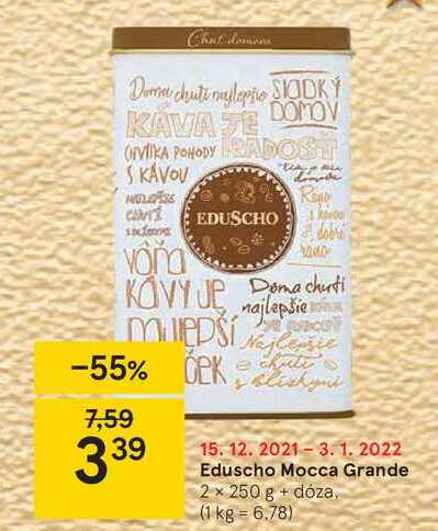 Eduscho Mocca Grande, 2 x 250 g