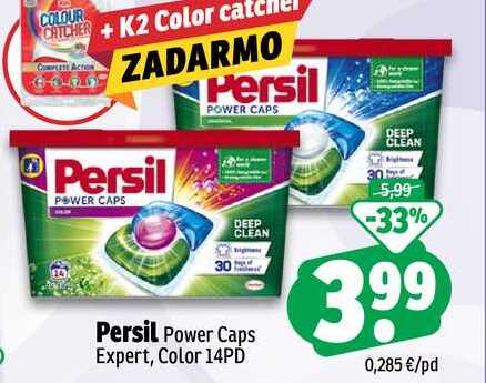 Persil Power Caps Expert, Color 14PD 