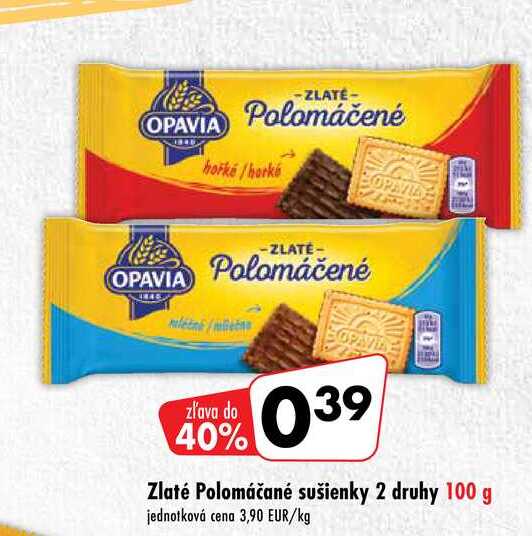 Zlaté Polomáčané sušienky 100 g