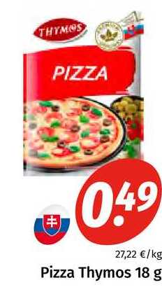Pizza Thymos 18 g 