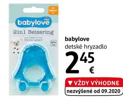 babylove detské hryzadlo
