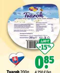 Tvaroh 200g