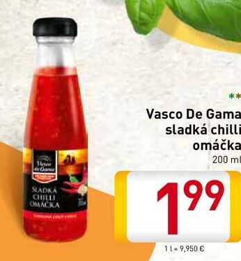 Vasco De Gama sladká chilli omáčka 200 ml