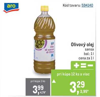 Olivový olej 1l