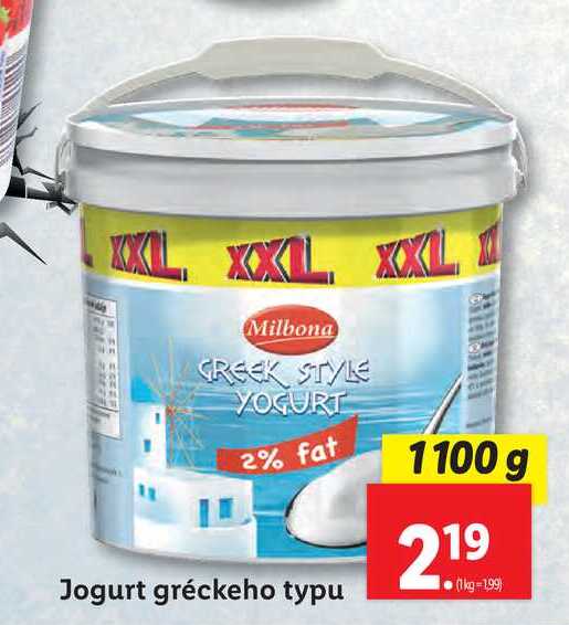 Jogurt gréckeho typu 1100 g