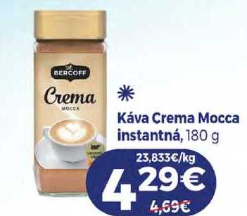 Káva Crema Mocca instantná, 180 g