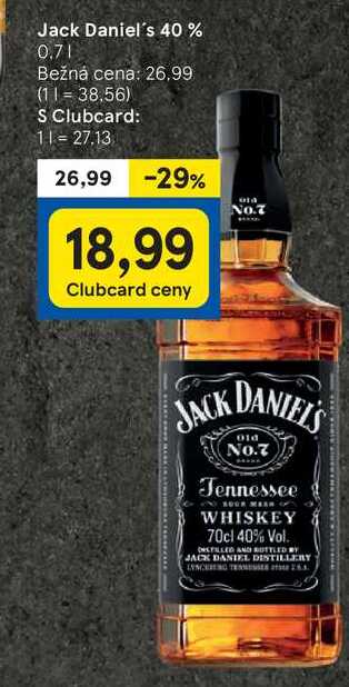 Jack Daniel's, 0,7 l