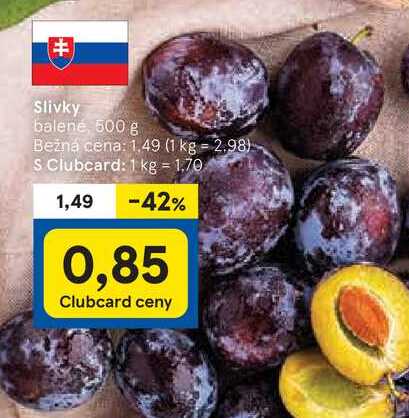 Slivky, 500 g