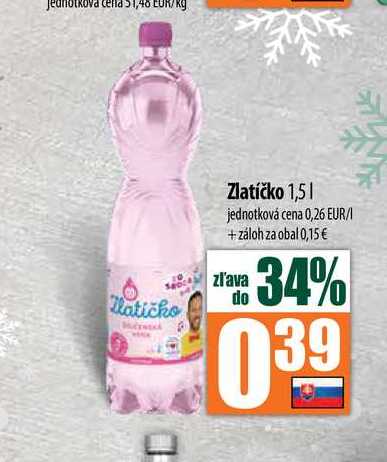 Zlatíčko 1,5 l