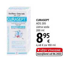 CURASEPT ADS 205 ústna voda, 200 ml