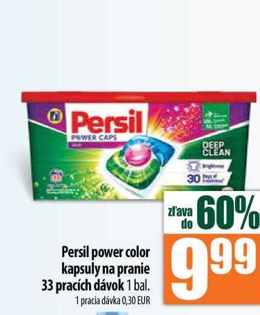 Persil power color kapsuly na pranie 33 pracích dávok