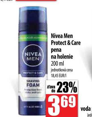 Nivea Men Protect & Care pena na holenie 200 ml 