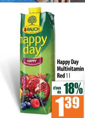 Happy Day Multivitamin Red 1 l