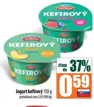 Jogurt kefírový 150 g 