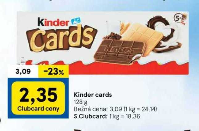 Kinder Cards - 128 g