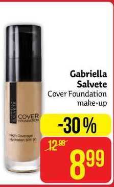 Gabriella Salvete Cover Foundation make-up