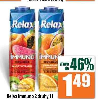 Relax Immuno 2 druhy 1 l