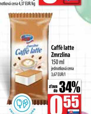 Caffe latte Zmrzlina 150ml