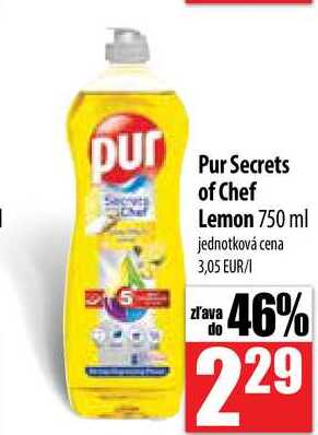 Pur Secrets of Chef Lemon 750 ml 