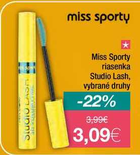 Miss Sporty Studio Lash riasenka 1 ks