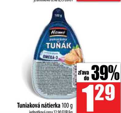 Tuniaková nátierka 100 g