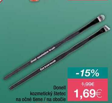 Donell kozmetický štetec na očné tiene / na obočie