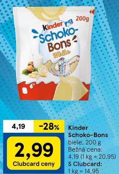 Kinder Schoko-Bons, 200 g