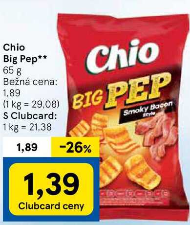 Chio Big Pep, 65 g