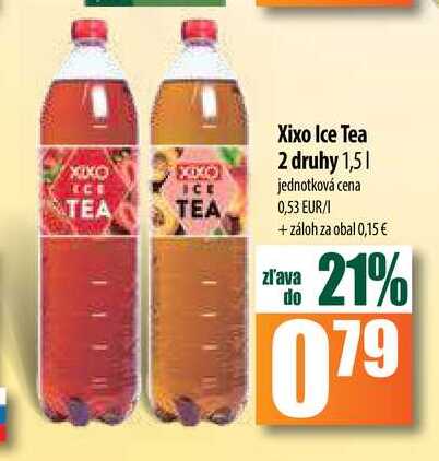 Xixo Ice Tea 2 druhy 1,5 l