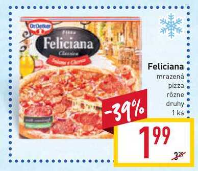 Or. Oetker Feliciana mrazená pizza 1 ks 