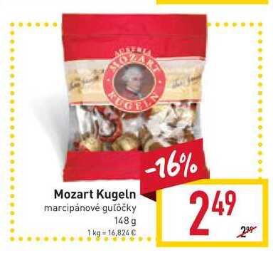 Victor Schmidt Mozart Kugeln marcipánové guľôčky 148 g  